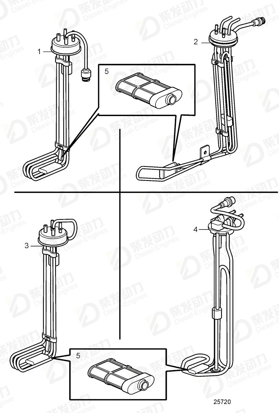 volvo penta Filter 21228120 Drawing volvo penta Filter 21228120 Drawing